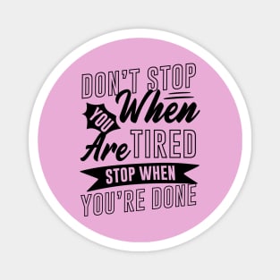 Keep Going | Inspirational design Magnet